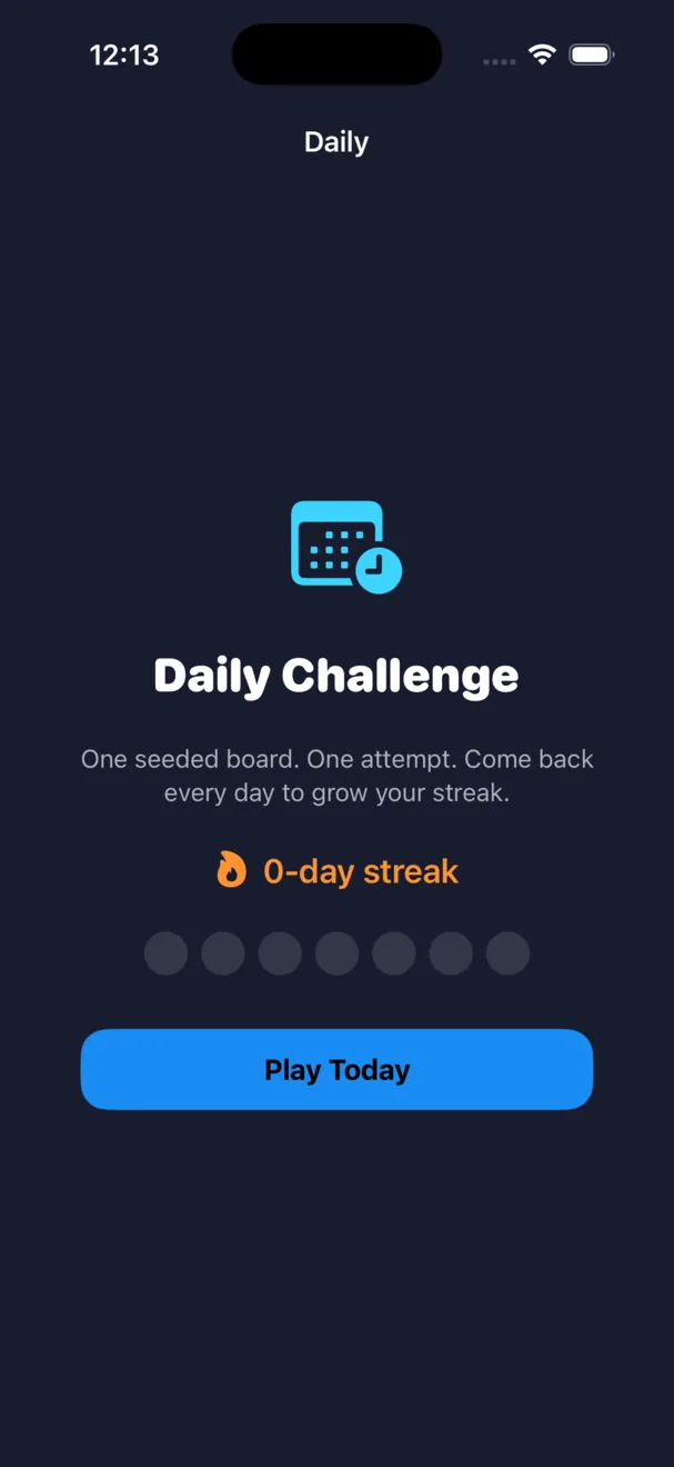 Block Forge — Daily Challenge