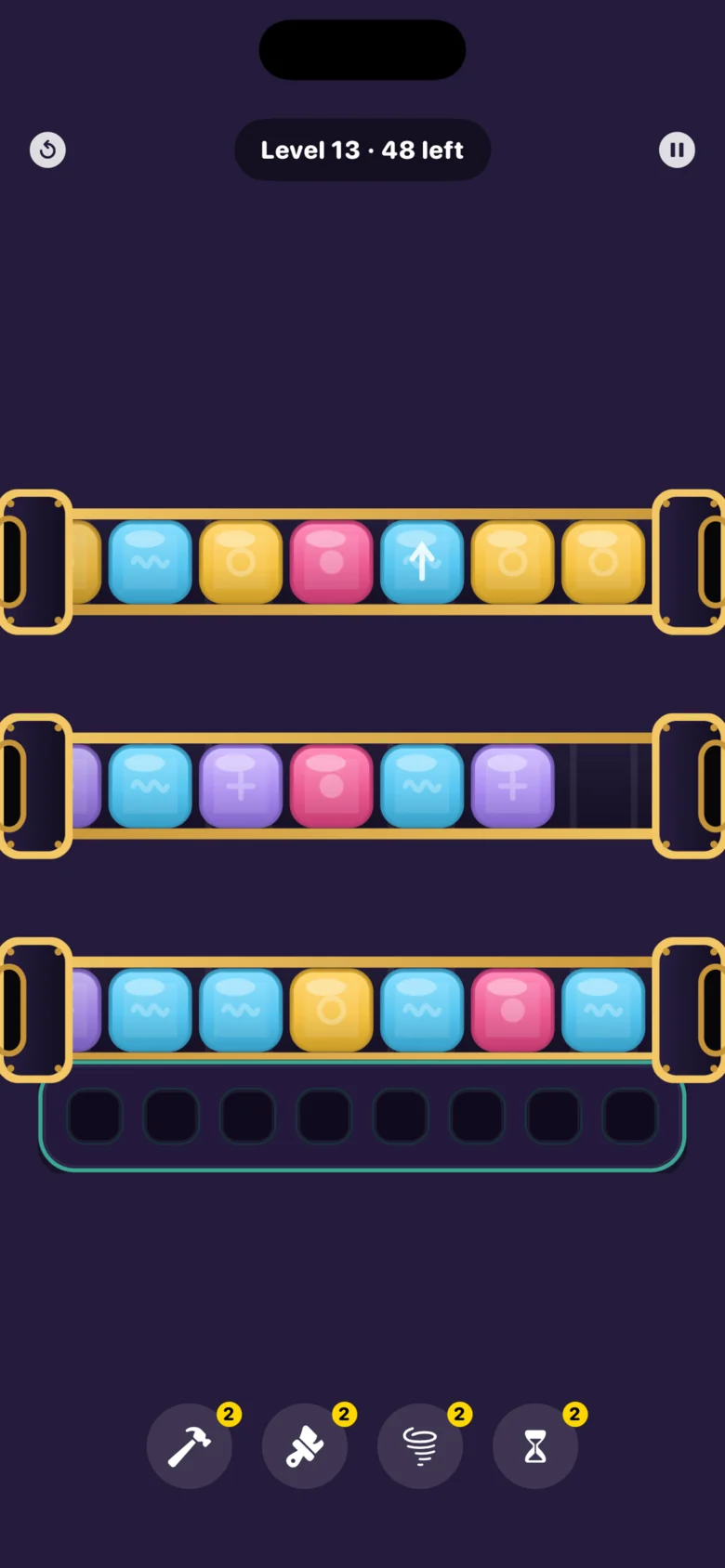 Jelly Belt: four-colour board