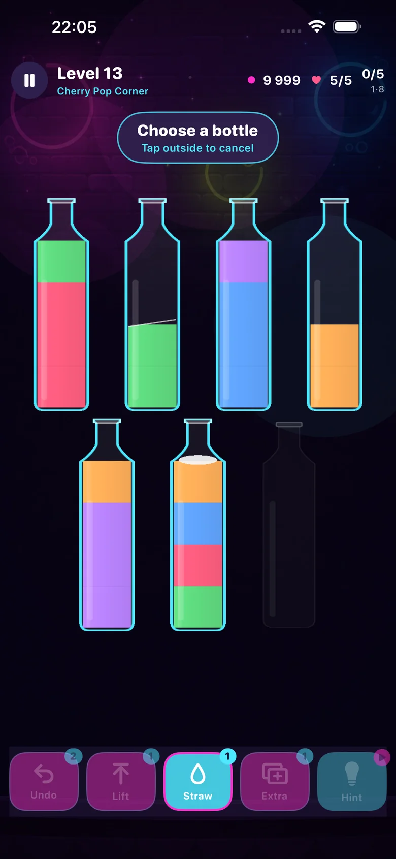 Jelly Fizz: boosters in play